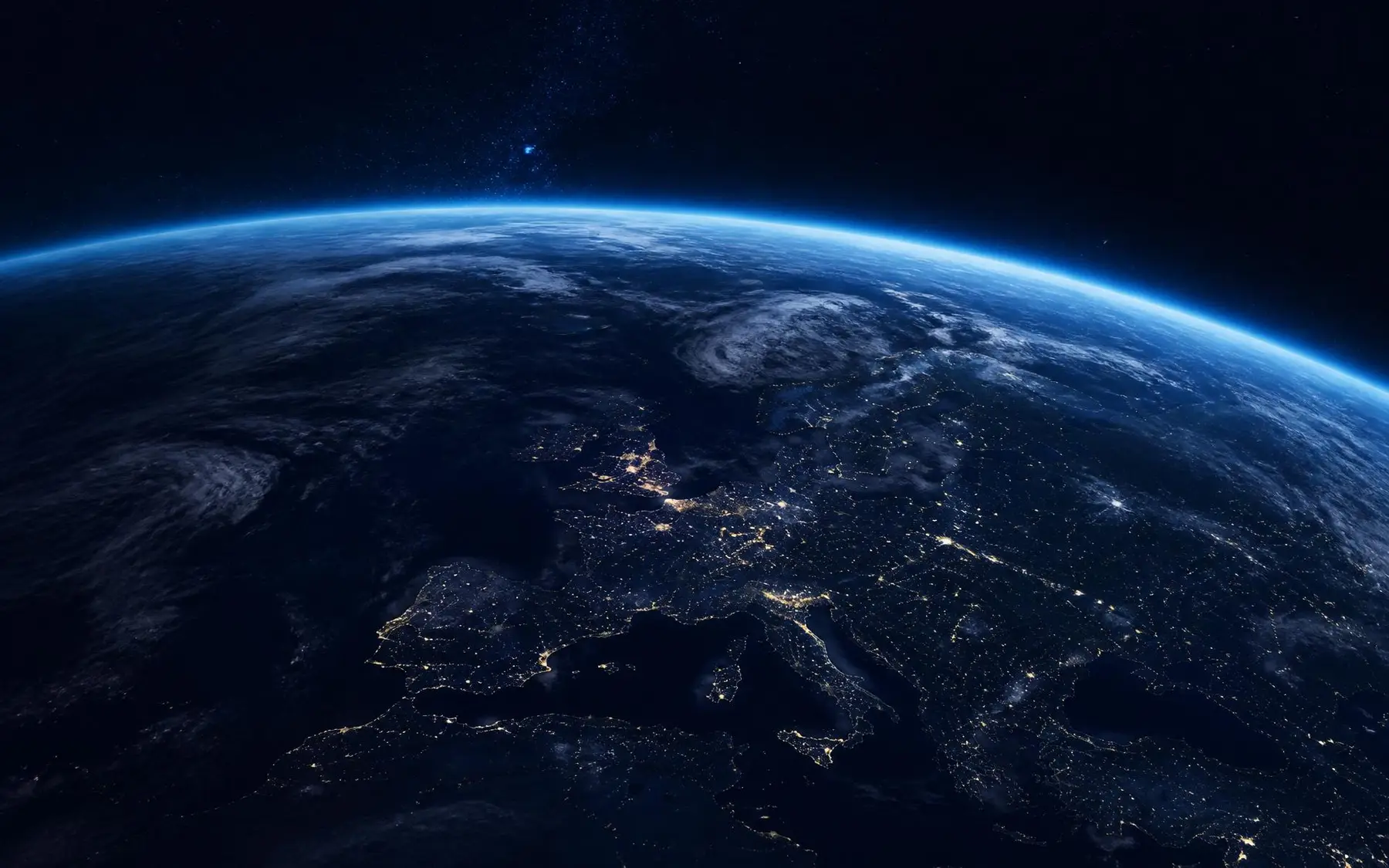 Earth from orbit